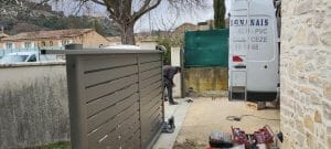 remplacement d'un vieux portail battant