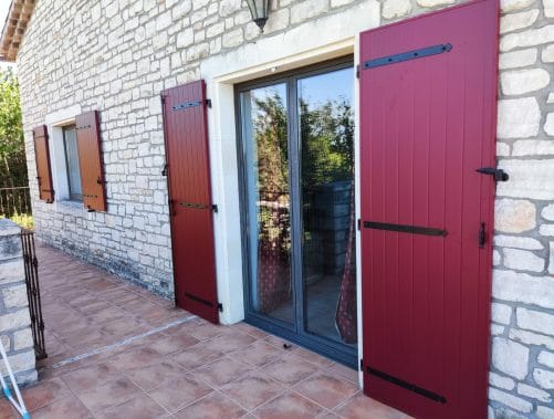 Volet battant aluminium