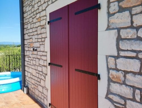 Volet battant aluminium